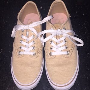 VANS Light Tan/Camel Colored (WOMENS SIZE 7.5)